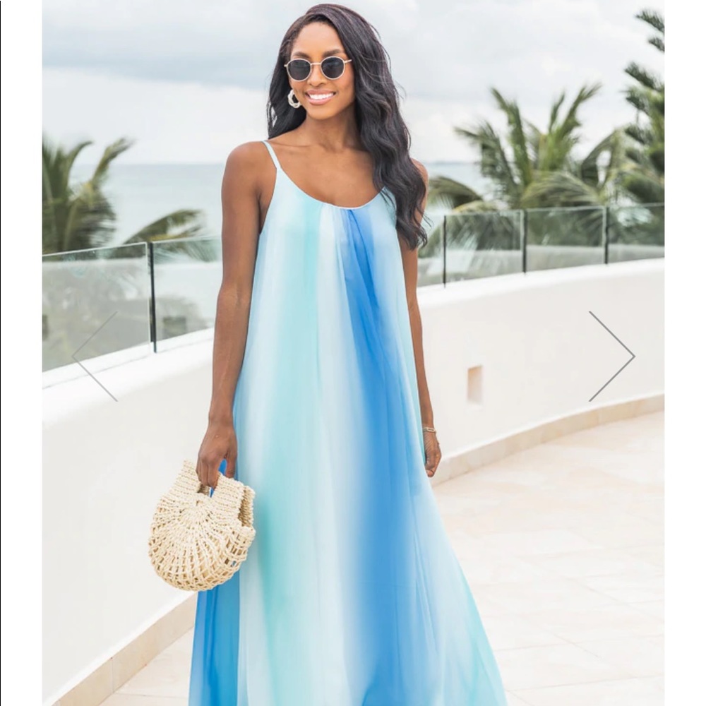 Pink Lily Maxi Dress NWT